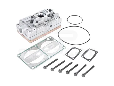 2.45042 Cylinder head, kit, compressor