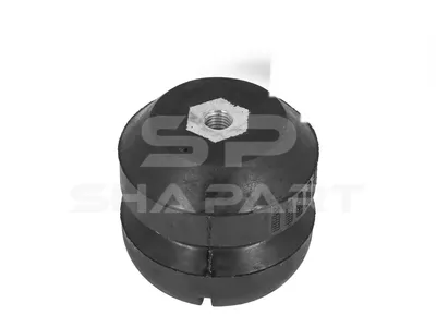 2.61008 Rubber buffer, d: 29 mm, D: 96 mm, M14 x 2, H: 96 mm