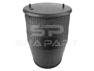 2.61032 Air spring, without piston, d: 130.8 mm, D1: 261 mm, D2: 244 mm, M16 x 1,5, L: 370 mm
