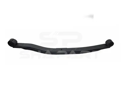 2.61546 Leaf spring, front, d: 24 mm, L: 1666 mm, W: 90 mm, H: 275 mm, H: 87 mm, 3x27