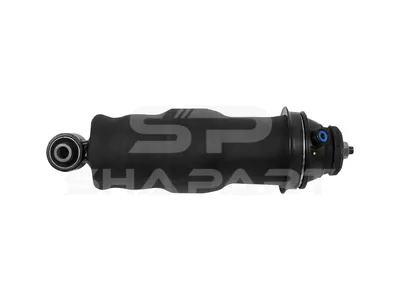 2.61562 Cabin shock absorber, with air bellow, D1: 43.7 mm, D2: 13 mm, b: 14 mm, M12 x 1,75
