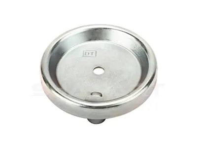 2.62054 Bottom plate, air spring, d: 12.5 mm, D: 132 mm, M16 x 1,5, H: 18 mm
