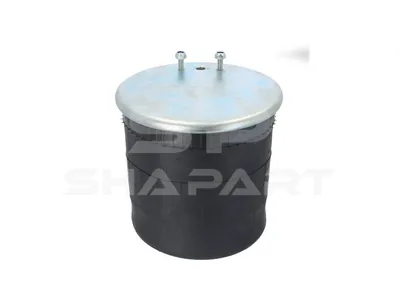 2.62061 Air spring, with steel piston, D: 248 mm, D: 259 mm, Dmax: 300 mm, M10 x 1,5, M16 x 1,5, L: 461 mm