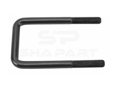 2.62139 U-bolt, r: 5 mm, M20 x 2,5, LTh: 75 mm, L: 210 mm, w: 102 mm