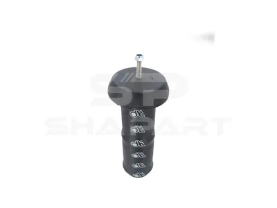 2.62179 Air spring, with steel piston, Dmax: 165 mm, Dp: 94 mm, M20 x 1,5, M12 x 1,5, H: 432 mm