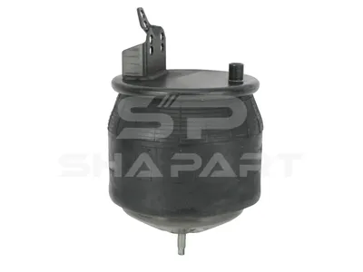 2.62430 Air spring, with steel piston, D1: 227 mm, D2: 225 mm, Dmax: 290 mm, M14, M16 x 1,5, M24 x 1,5, L: 268 mm