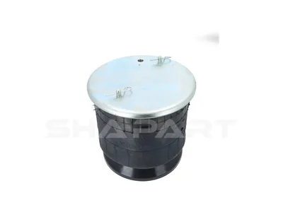2.62453 Air spring, with steel piston, D: 260 mm, Dmax: 325 mm, M10 x 1,5, M16 x 1,5, L: 244 mm