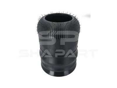 2.62459 Air spring, with steel piston, d: 130.8 mm, Dmax: 335 mm, L: 231 mm