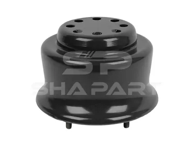 2.62465 Piston, air spring, D: 206 mm, 8 bores, b: 15 mm, M10 x 1,5, H: 130 mm