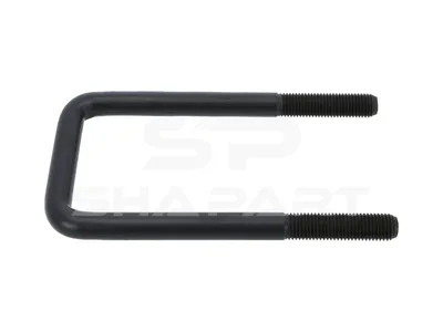 2.62558 U-bolt, r: 5 mm, M20 x 2,5, LTh: 75 mm, L: 235 mm, w: 102 mm