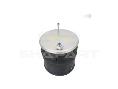 2.62703 Air spring, with steel piston, D: 229 mm, Dmax: 300 mm, M10, M16 x 1,5, M24 x 1,5, L: 270 mm