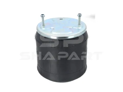 2.62704 Air spring, with steel piston, d: 225 mm, D: 239.5 mm, Dmax: 305 mm, M16 x 1,5, M10, L: 274 mm