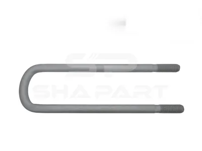 2.62939 U-bolt, r: 20 mm, R: 70 mm, M24 x 3, LTh: 65 mm, L: 420 mm, w: 92 mm