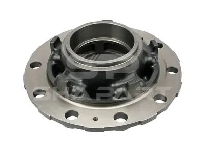 2.65224 Wheel hub, without bearings, d1: 148 mm, d2: 148 mm, D: 385.5 mm, 10 bores, b: 27.2 mm, H: 157 mm