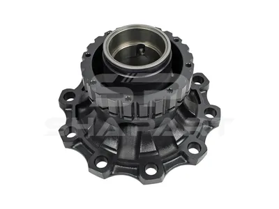 2.65232 Wheel hub, without bearings, d1: 110 mm, d2: 110 mm, D: 383.5 mm, 10 bores, b: 25 mm, H: 160 mm