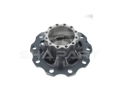 2.65238 Wheel hub, without bearings, d1: 148 mm, d2: 148 mm, D: 384 mm, 10 bores, b: 27.2 mm, H: 192 mm