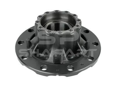 2.65241 Wheel hub, with bearing, d1: 148 mm, d2: 148 mm, D: 384 mm, 10 bores, b: 27.2 mm, H: 172.5 mm