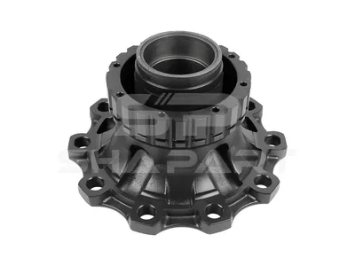 2.65272 Wheel hub, without bearings, d1: 110 mm, d2: 110 mm, D: 383.5 mm, 10 bores, b: 27.2 mm, H: 160 mm