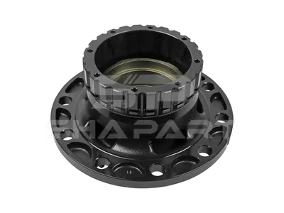 2.65285 Wheel hub, without bearings, d1: 148 mm, d2: 148 mm, D: 383.4 mm, 10 bores, b: 27 mm, H: 226 mm