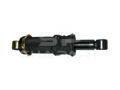 2.70010 Cabin shock absorber, with air bellow, D: 45 mm, b: 14 mm, M10 x 1, Lmin: 340 mm, Lmax: 410 mm