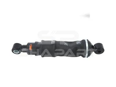 2.70013 Cabin shock absorber, with air bellow, D: 45 mm, b1: 14 mm, b2: 20 mm, M10 x 1, Lmin: 300 mm, Lmax: 430 mm