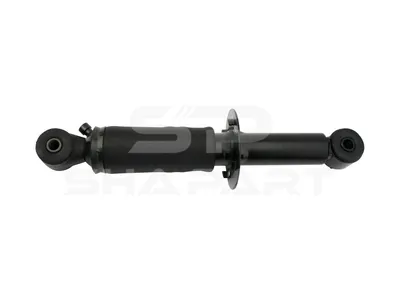 2.70096 Cabin shock absorber, with air bellow, D: 45 mm, b: 14 mm, M10 x 1, Lmin: 350 mm, Lmax: 390 mm