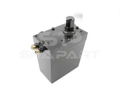 2.70102 Cabin tilt pump, 580 ml, M14 x 1,5, M14 x 1,5, L: 130 mm, W: 80 mm, H: 141 mm, 280 bar, Pov: 370 bar