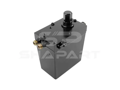 2.70105 Cabin tilt pump, 580 ml, M14 x 1,5, M14 x 1,5, L: 130 mm, W: 80 mm, H: 141 mm, 280 bar, Pov: 370 bar