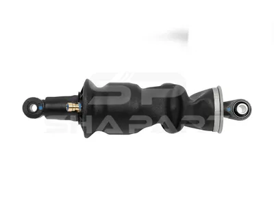2.70431 Cabin shock absorber, with air bellow, D: 42 mm, b: 14 mm, Lmin: 315 mm, Lmax: 378 mm