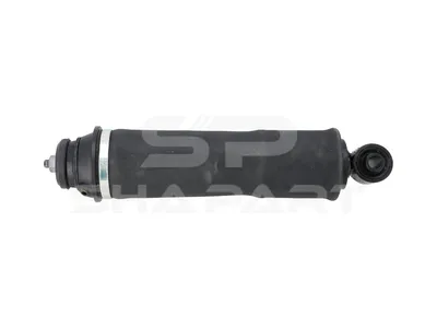 2.70433 Cabin shock absorber, with air bellow, D: 12.5 mm, b: 14 mm, M12 x 1,75, Lmin: 222 mm, Lmax: 336 mm