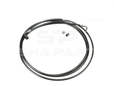 2.70927 Hose line, cabin tilt, D: 8.5 mm, M14 x 1,5, L: 4460 mm, L1: 446 mm, 362 bar