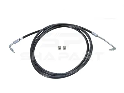 2.70950 Hose line, cabin tilt, M12 x 1, L: 2490 mm, 420 bar