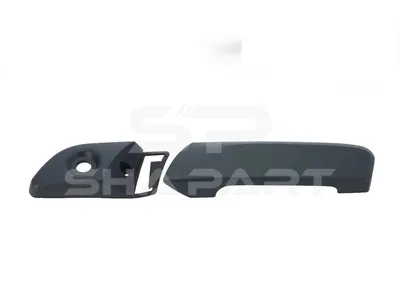 2.72325 Door handle, complete, left, black