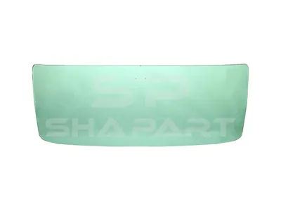 2.73118SP Windshield, tinted green, wooden box, L: 2199 mm, W: 839 mm
