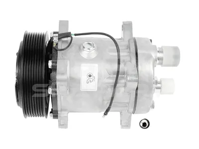 2.76070 Compressor, air conditioning, oil filled, 24 V, 8 PK, DP: 136 mm, 8 grooves