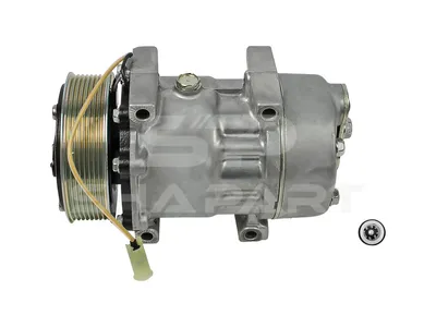 2.76078 Compressor, air conditioning, oil filled, 24 V, 8 PK, DP: 120 mm, 8 grooves