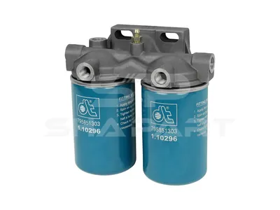 2.91240 Fuel filter, complete, d: 62 mm, D: 76 mm, M16 x 1,5, H: 120 mm