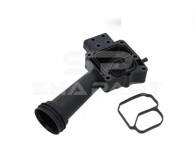 2.91560 Outlet, Water pump, with gasket