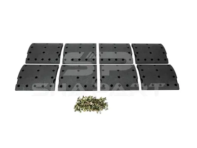 2.94057 Drum brake lining kit, axle kit - oversize, W: 200 mm, S: 19.9 mm