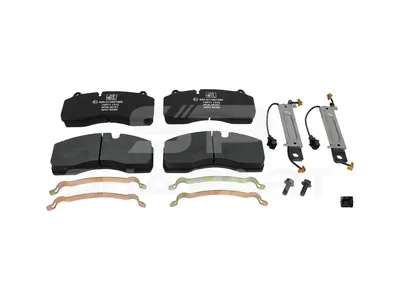 2.94099 Disc brake pad kit, with wear indicators, W: 210 mm, S: 30 mm, H: 93 mm