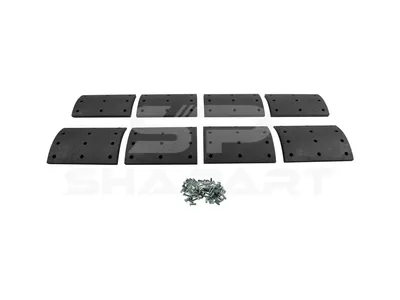 2.94171 Drum brake lining kit, axle kit, W: 254 mm, S: 19 mm