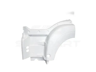 3.00082 Step well case, left, without cap, primed