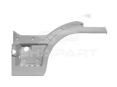 3.00255 Step well case, left, white