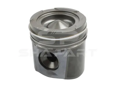 3.10143 Piston, complete with rings, D: 128 mm, L: 134.3 mm