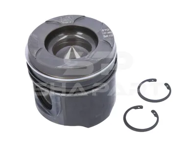 3.10148 Piston, complete with rings, D: 108 mm, L: 103 mm