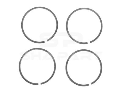 3.18162 Seal ring kit, exhaust manifold, d: 46.7 mm, D: 52 mm, S: 0.7 mm