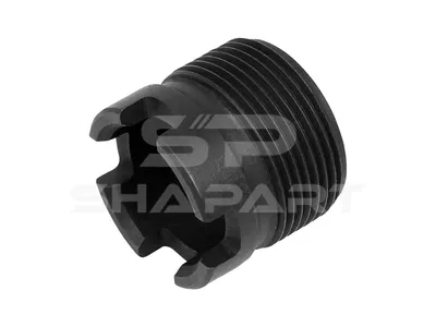 3.20019 Sleeve, nozzle holder, d: 21 mm, M28 x 1,5, H: 25 mm