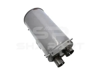 3.25316 Silencer, L: 370 mm, W: 340 mm, H: 670 mm