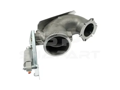 3.25551 Exhaust manifold, with throttle