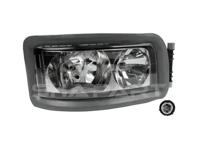 3.31009 Headlamp, right, 24 V, H7